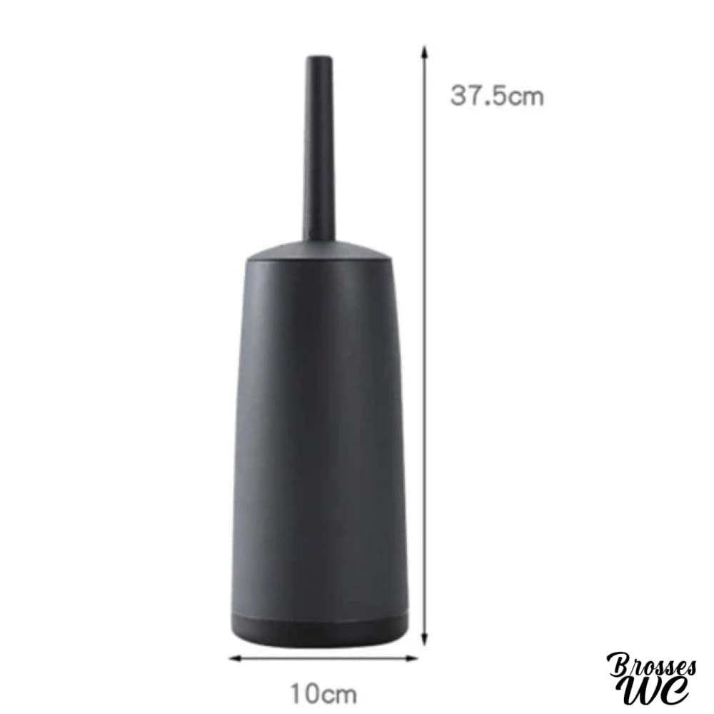 Balai brosse wc noir élégant
