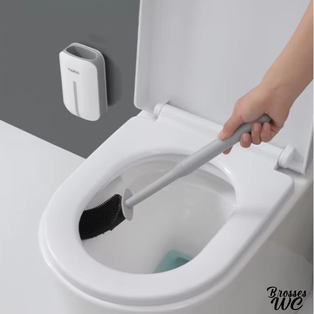 Brosse wc suspendue pratique