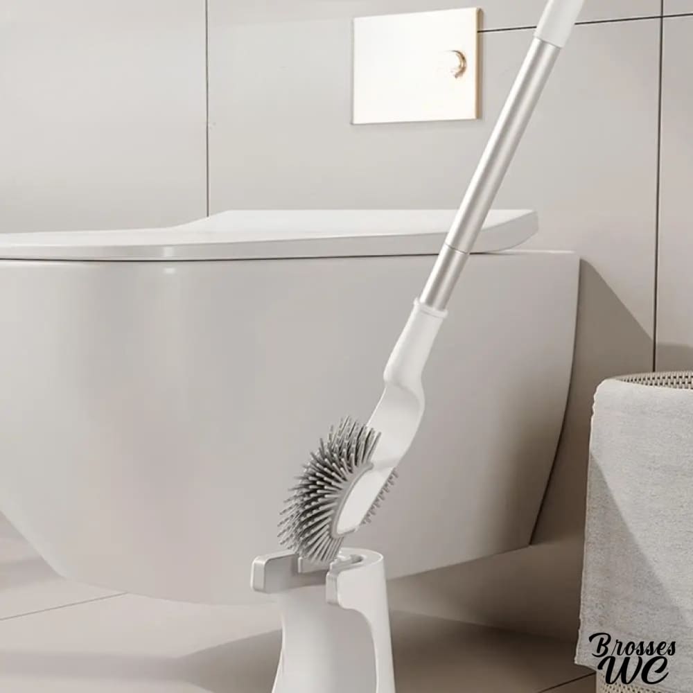 Brosse wc à tête fine astucieuse