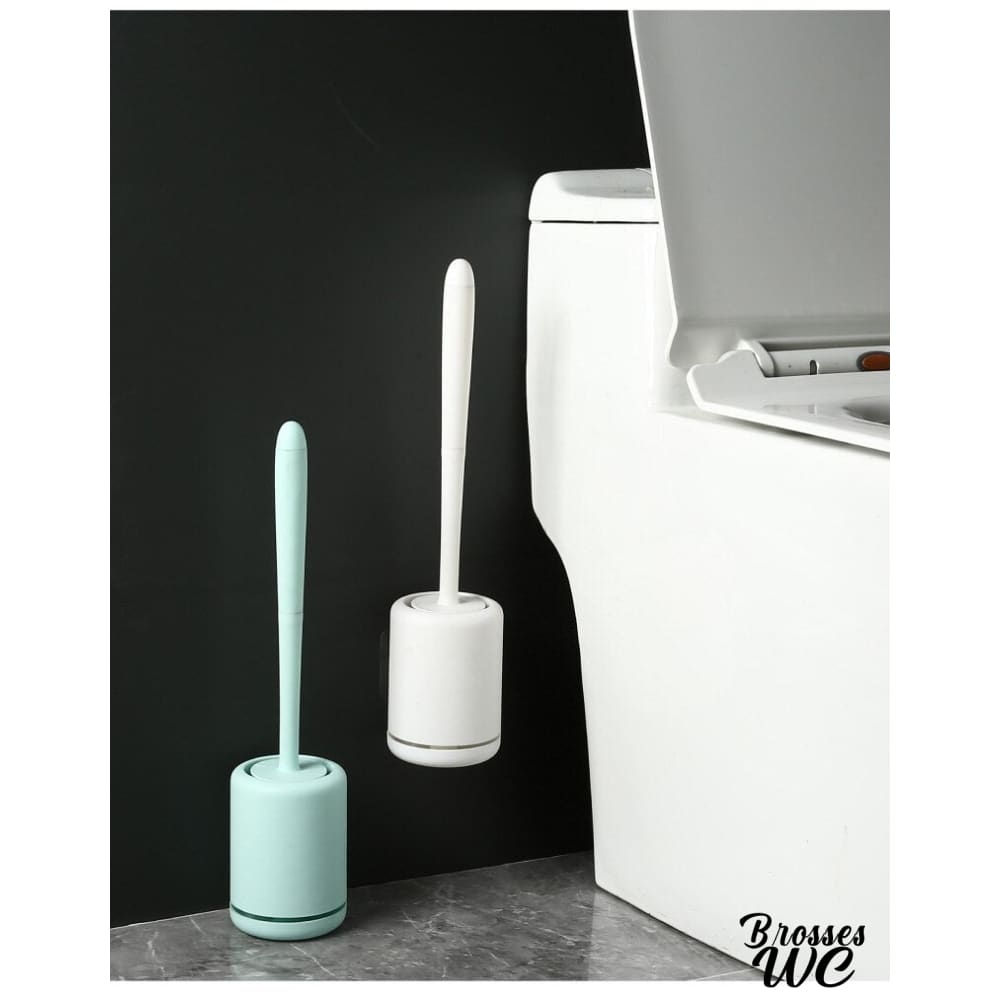 Brosse wc silicone robuste