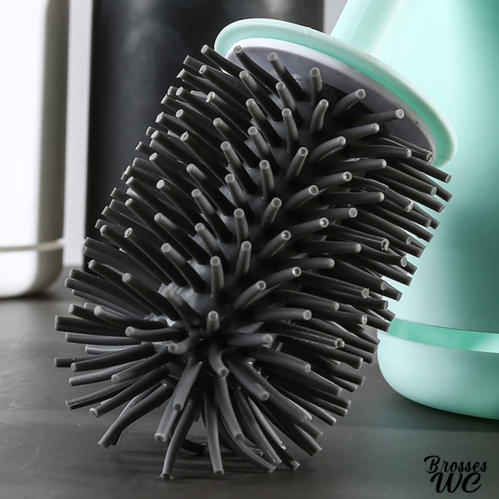 Brosse wc silicone robuste