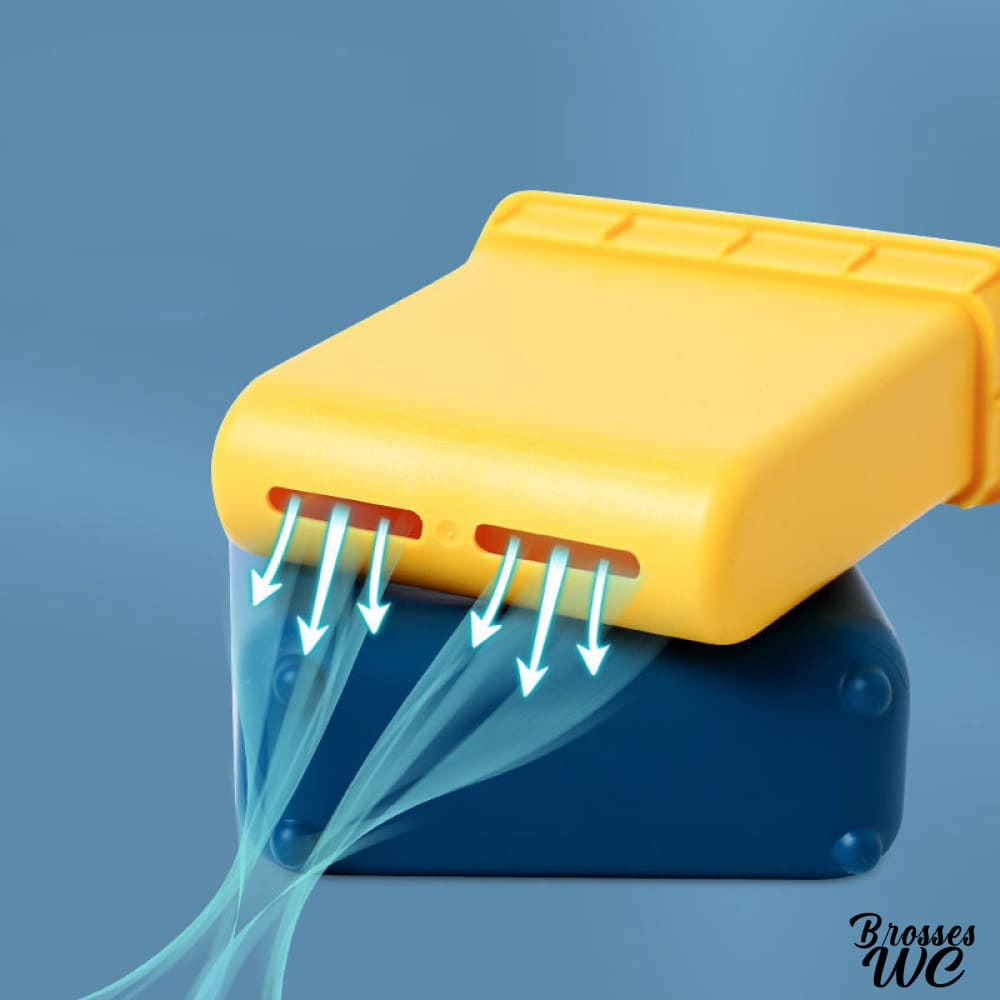 Brosse wc plate pratique