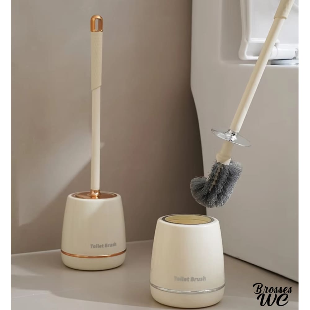 Brosse wc avec compartiment pratique