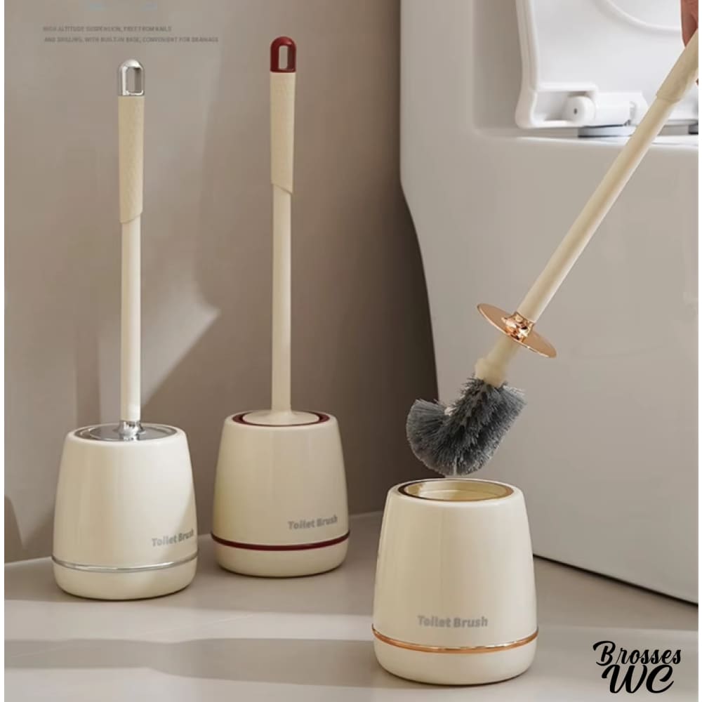 Brosse wc avec compartiment pratique