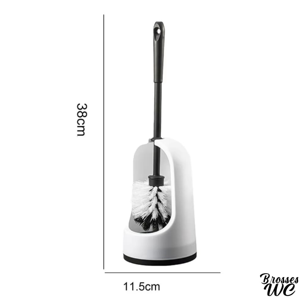 Brosse wc boule poils bicolores