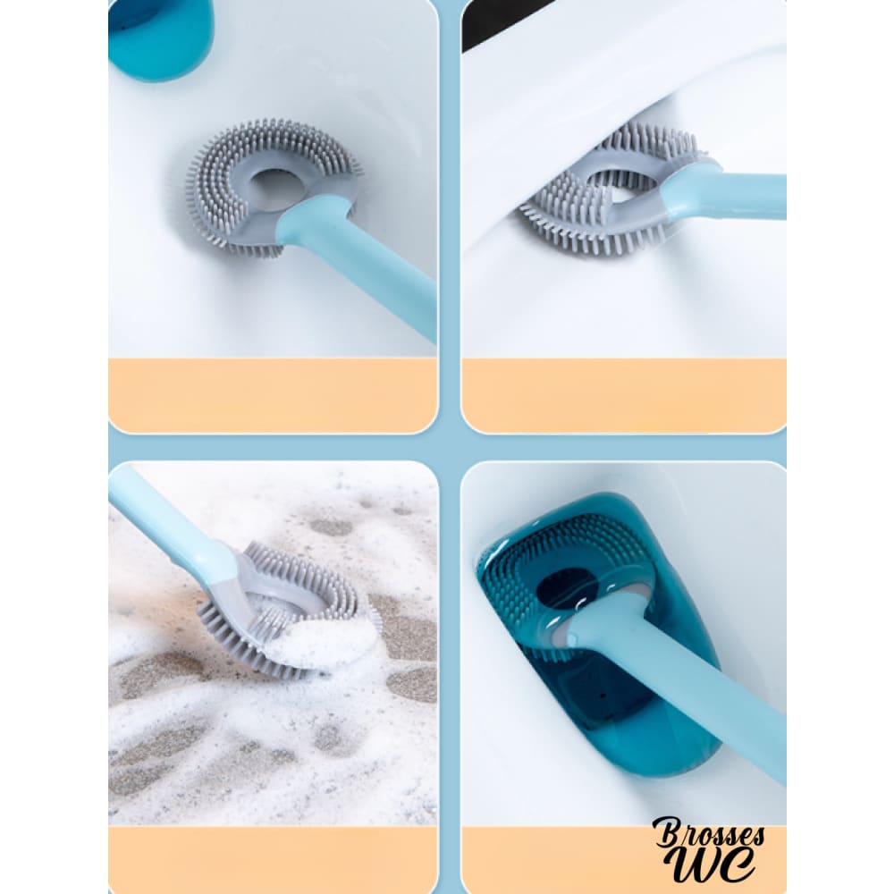 Brosse wc camping-car compacte