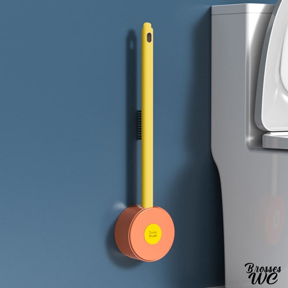 Brosse wc camping-car compacte