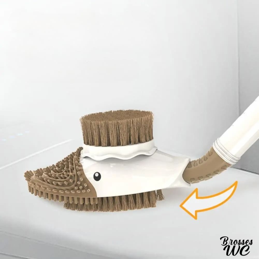 Brosse wc fantaisie pivotante ludique