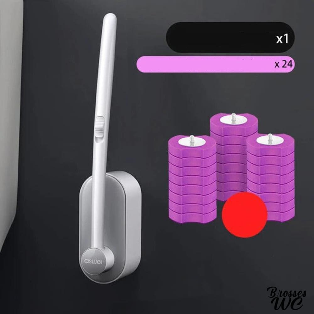 Brosse wc murale élégante sophistiquée