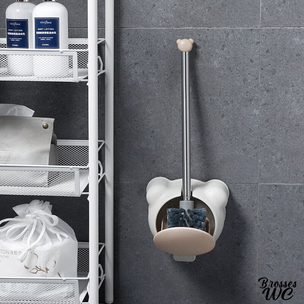 Brosse wc ours adorable