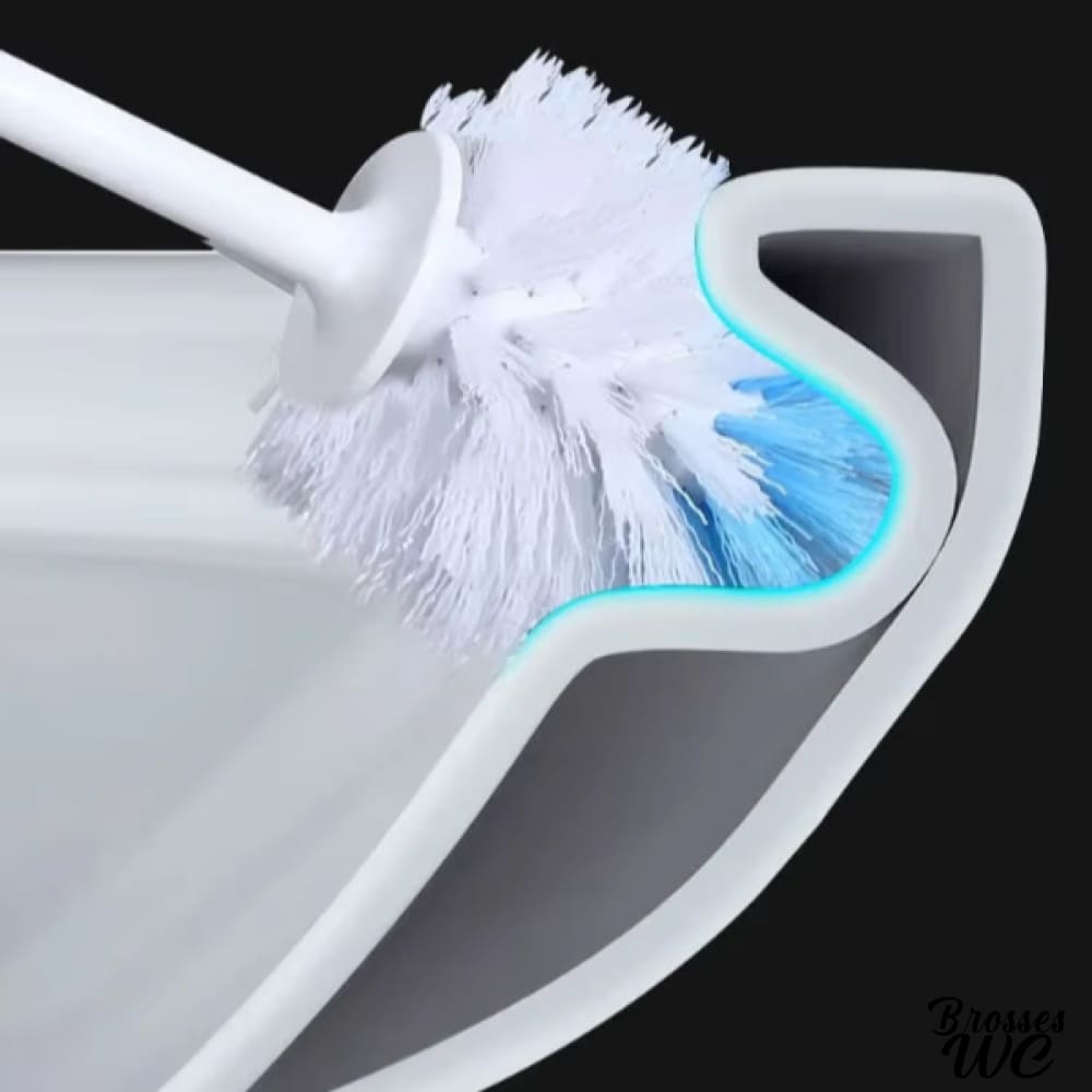 Brosse wc plastique résistante
