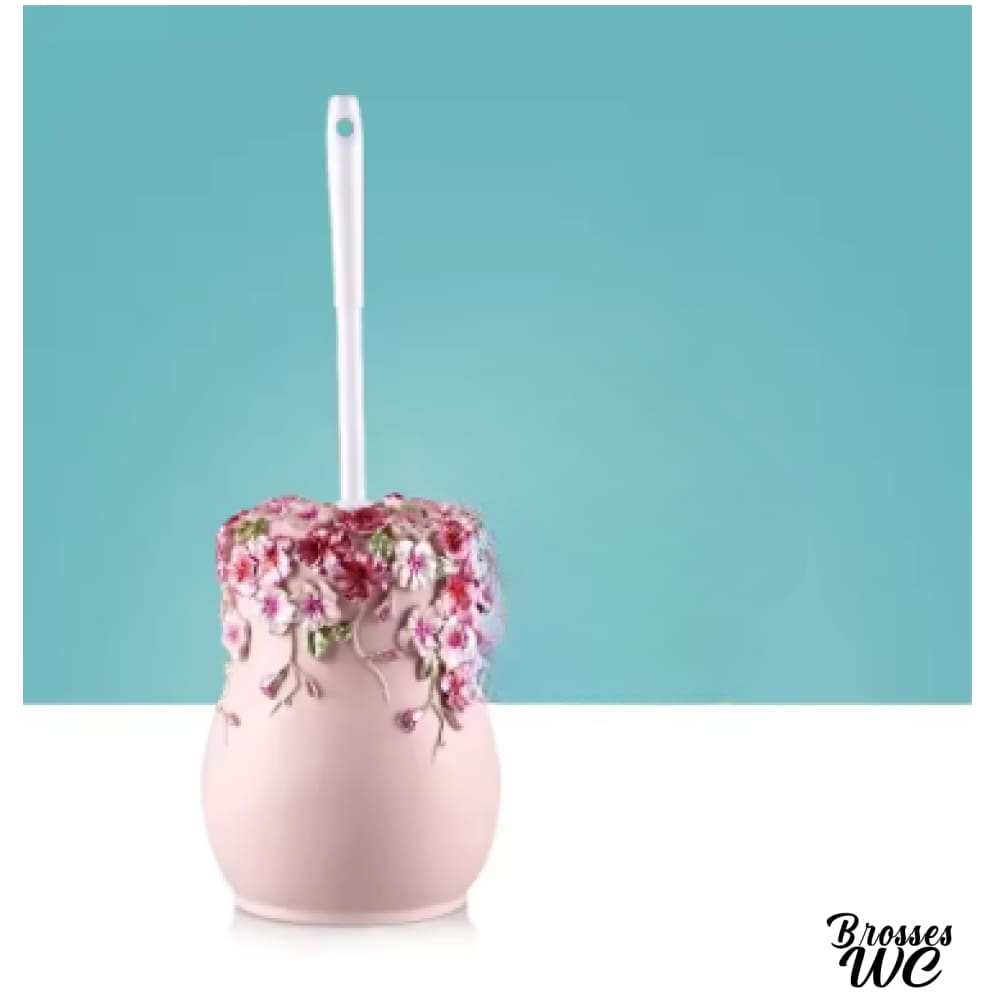 Balai brosse wc résine robuste