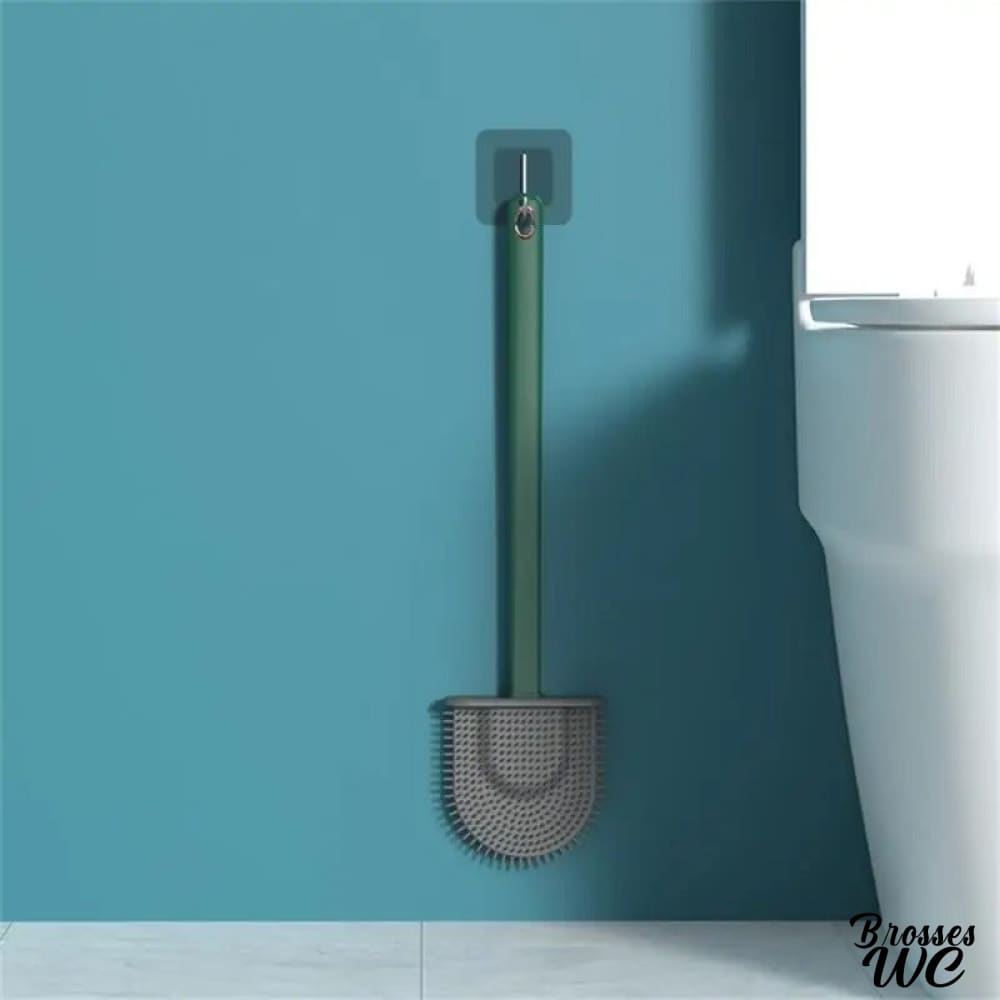 Brosse toilette suspendue multicolore