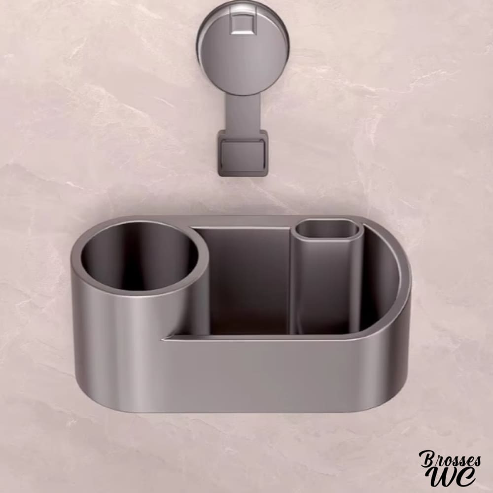 Brosse wc ventouse fixation facile