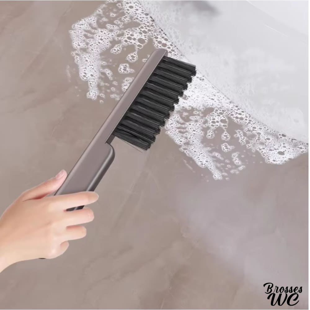 Brosse wc ventouse fixation facile