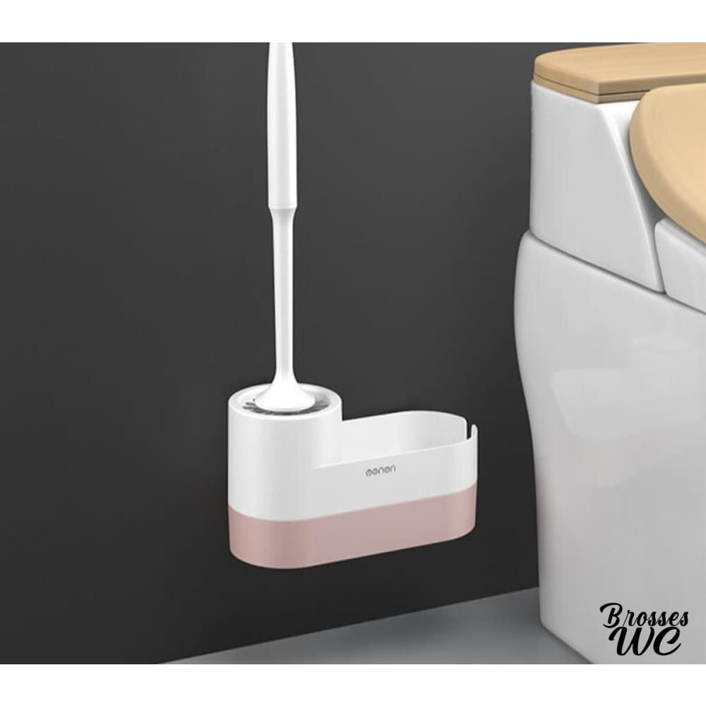 Brosse wc poils silicone doux