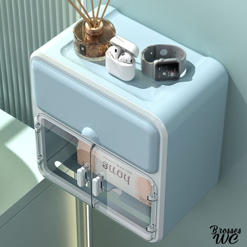 Porte-rouleau wc mural moderne