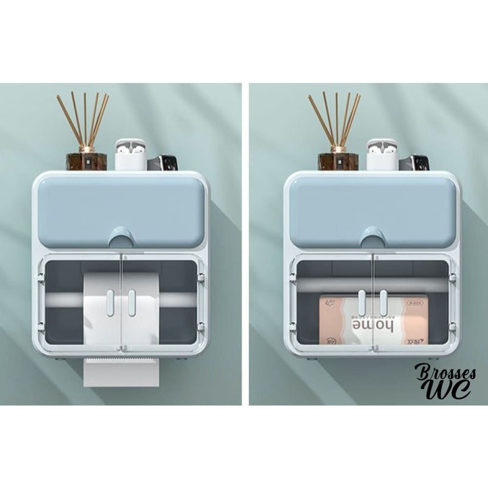 Porte-rouleau wc mural moderne