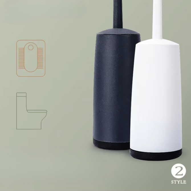 Brosse wc blanche ou noire élégante