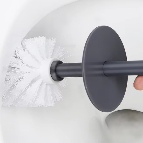 Brosse wc gris anthracite moderne