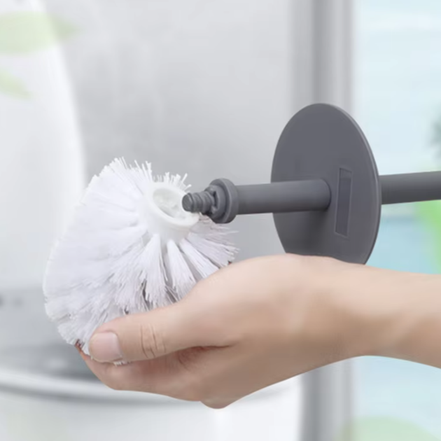 Brosse wc gris anthracite moderne
