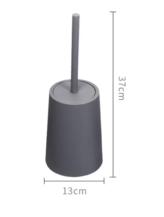 Brosse wc gris anthracite moderne
