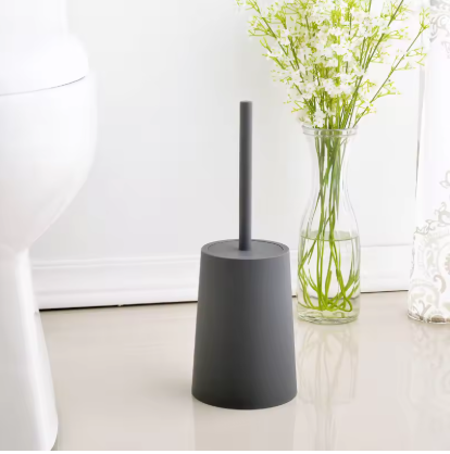 Brosse wc gris anthracite moderne