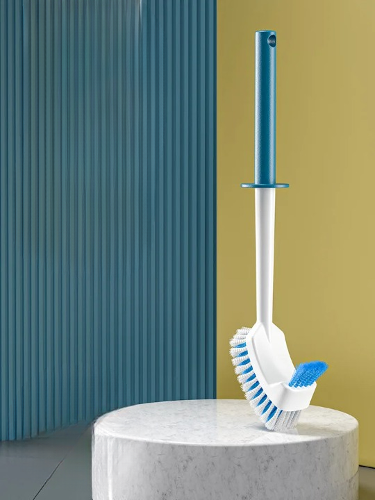 Brosse wc courbée précise