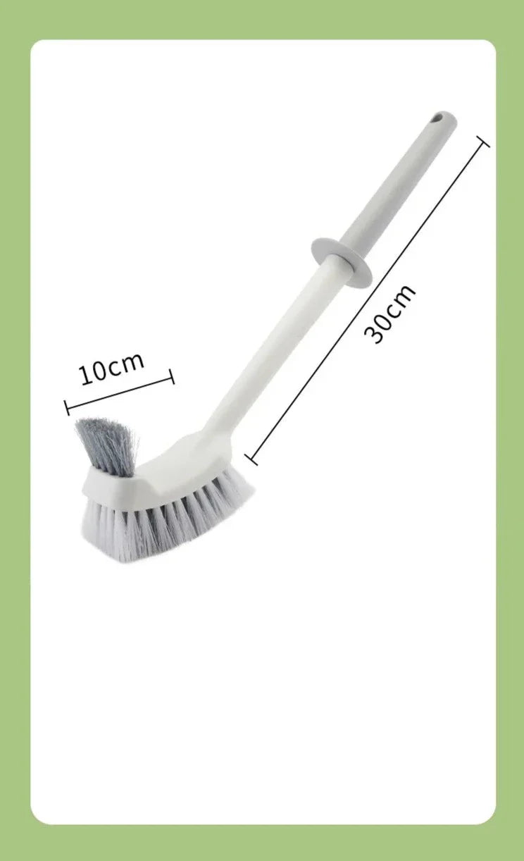 Brosse wc courbée précise