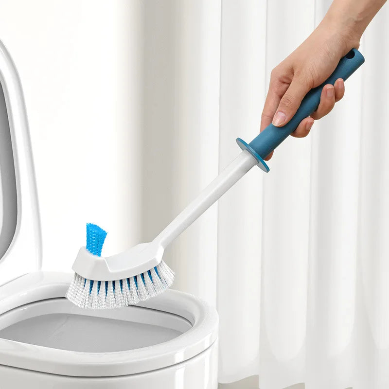 Brosse wc courbée précise