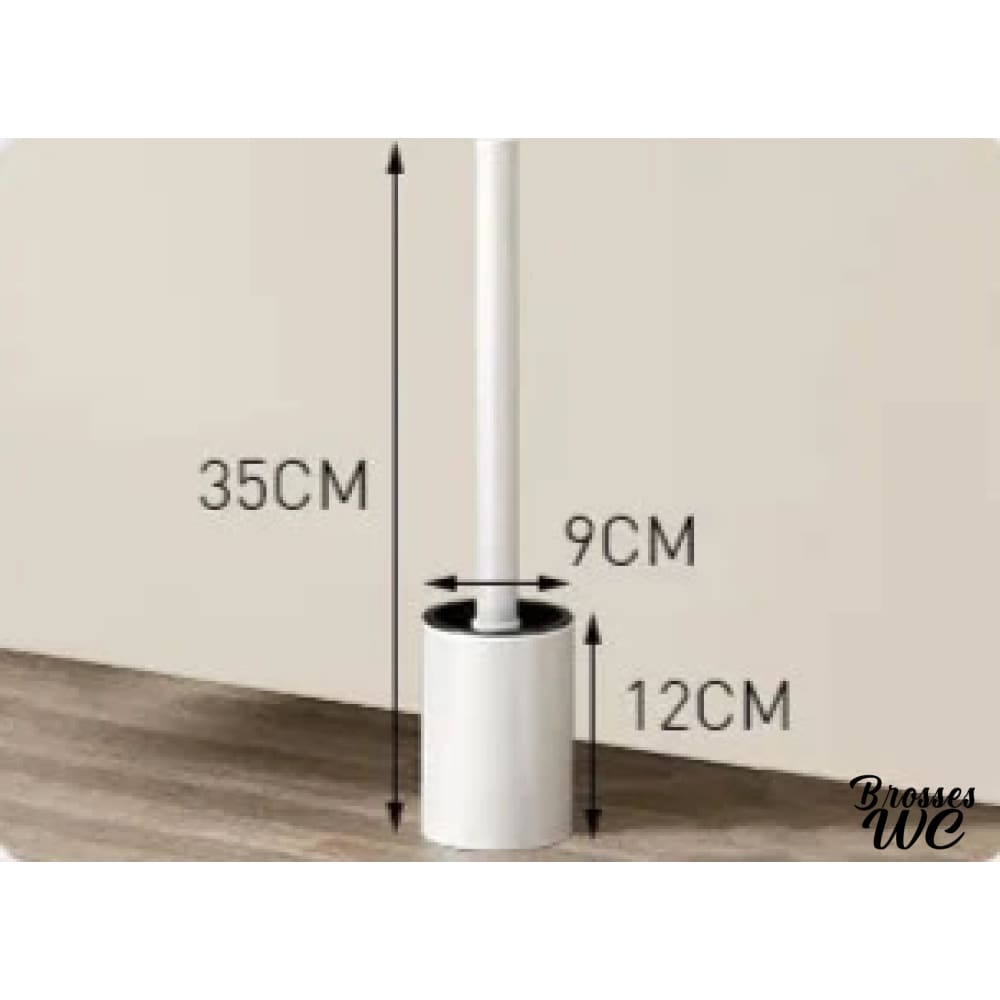 Accessoire wc aluminium brosse épurée
