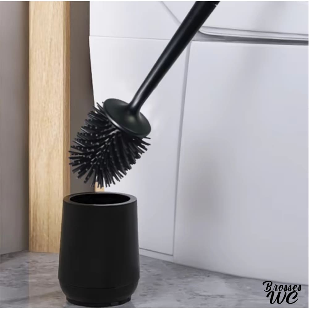 Balai brosse wc silicone hygiénique