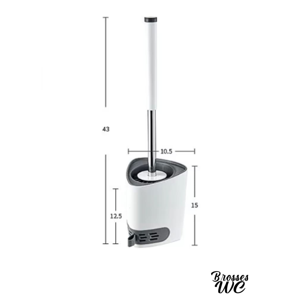 Porte-brosse wc fonctionnel