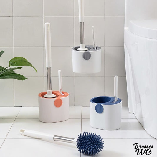 Brosse wc deux têtes efficace