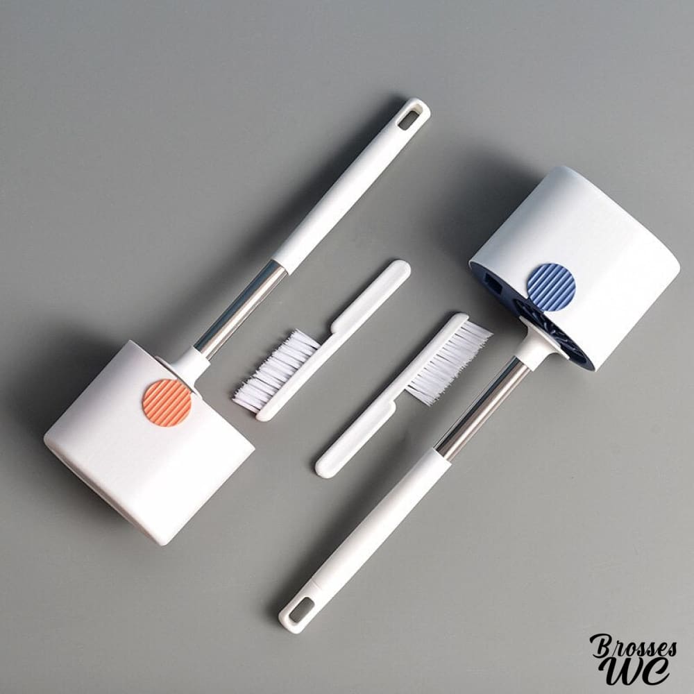Brosse wc deux têtes efficace