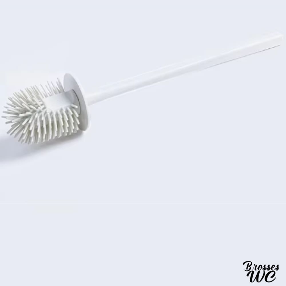 Brosse wc bleue éclatante