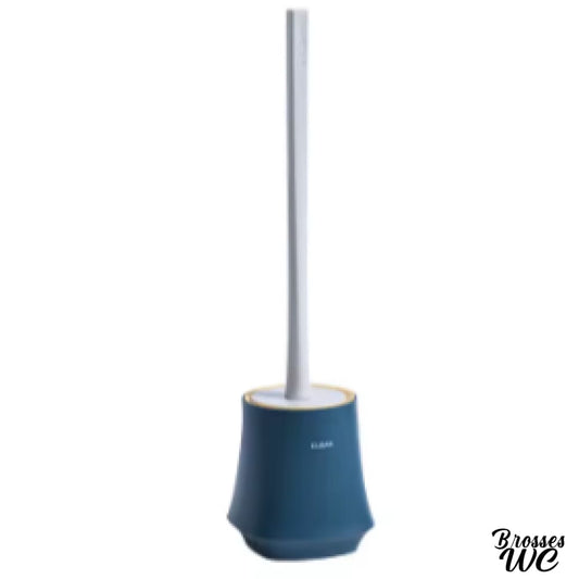 Brosse wc bleue éclatante