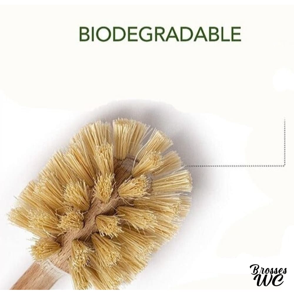 Brosse wc bois chaleureuse