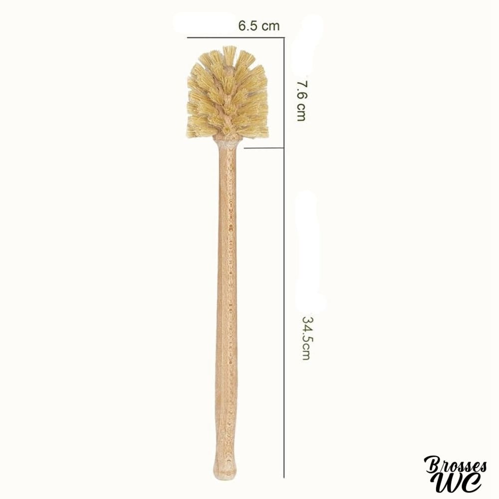 Brosse wc bois chaleureuse