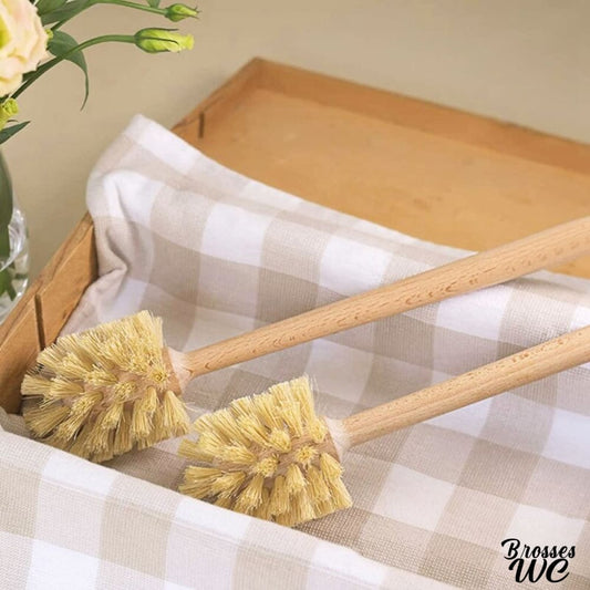 Brosse wc bois chaleureuse