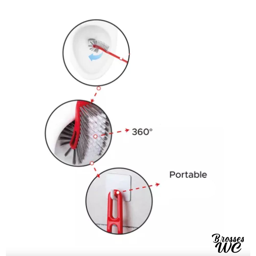 Brosse wc fonctionnelle