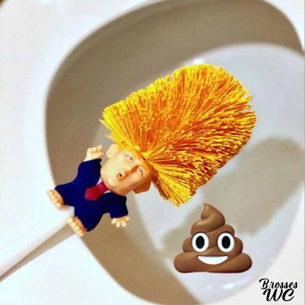 Brosse wc Donald Trump insolite