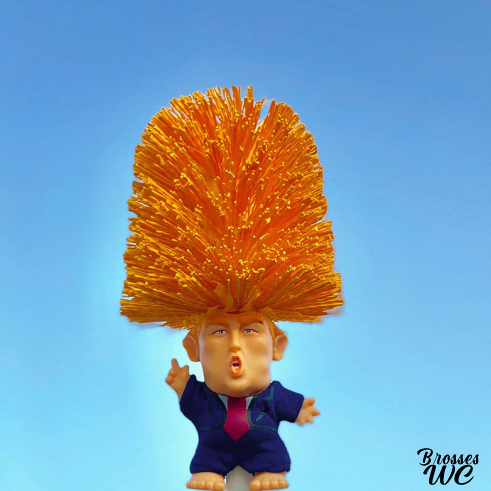 Brosse wc Donald Trump insolite