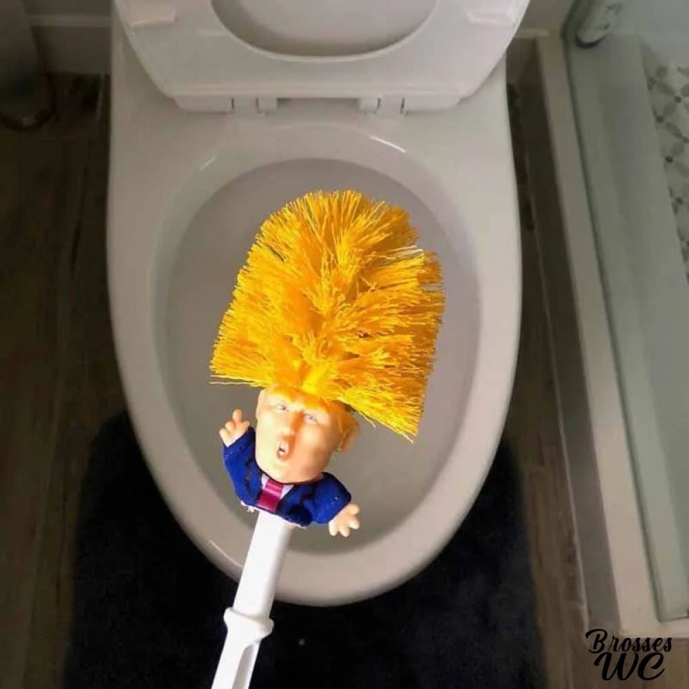 Brosse wc Donald Trump insolite