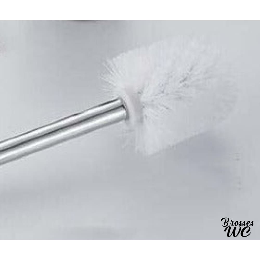 Brosse wc avec support papier noir
