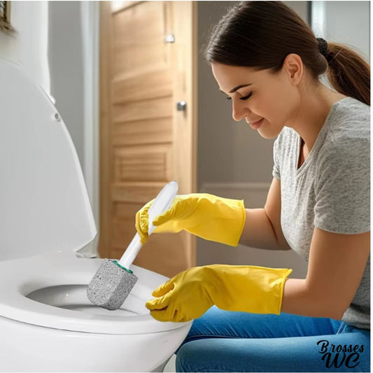 Brosse wc grattoir efficace