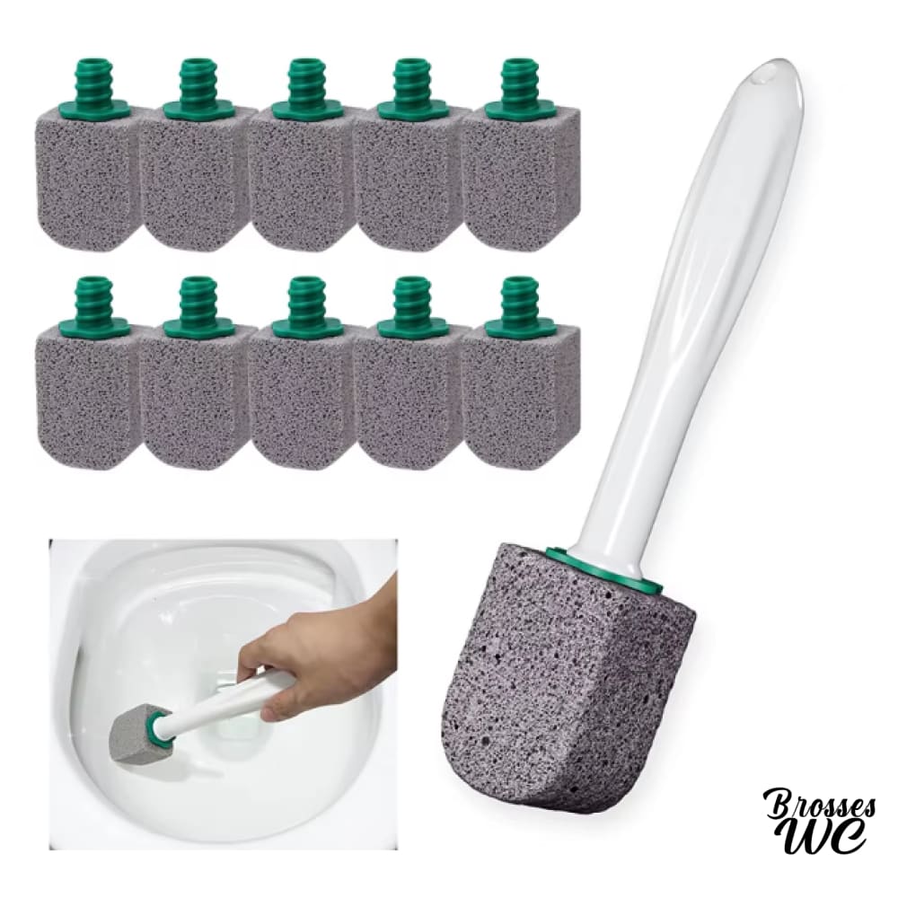 Brosse wc grattoir efficace