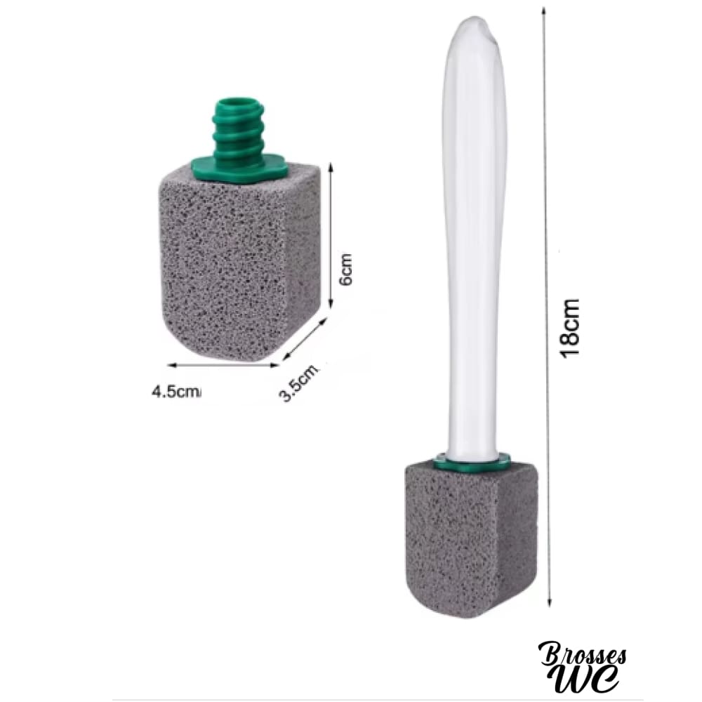 Brosse wc grattoir efficace