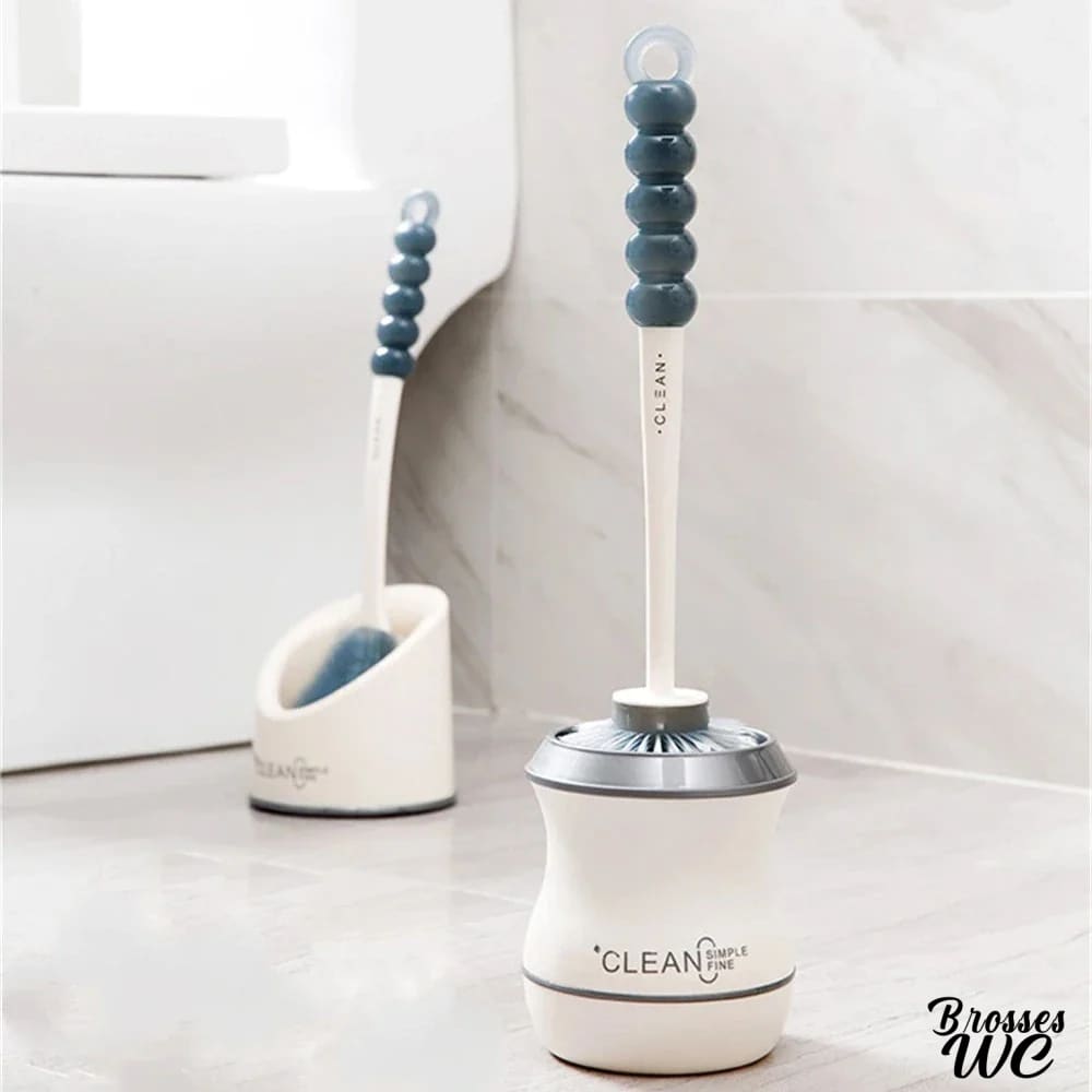 Brosse wc deux têtes robuste