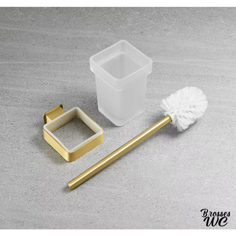 Brosse wc carrée nettoyage précis